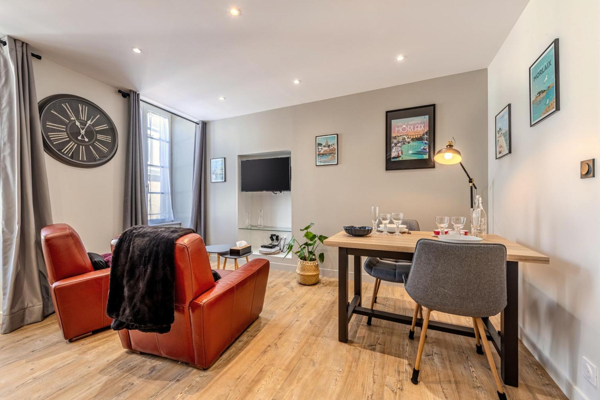 Appartement Du Theatre Morlaix Zewnętrze zdjęcie