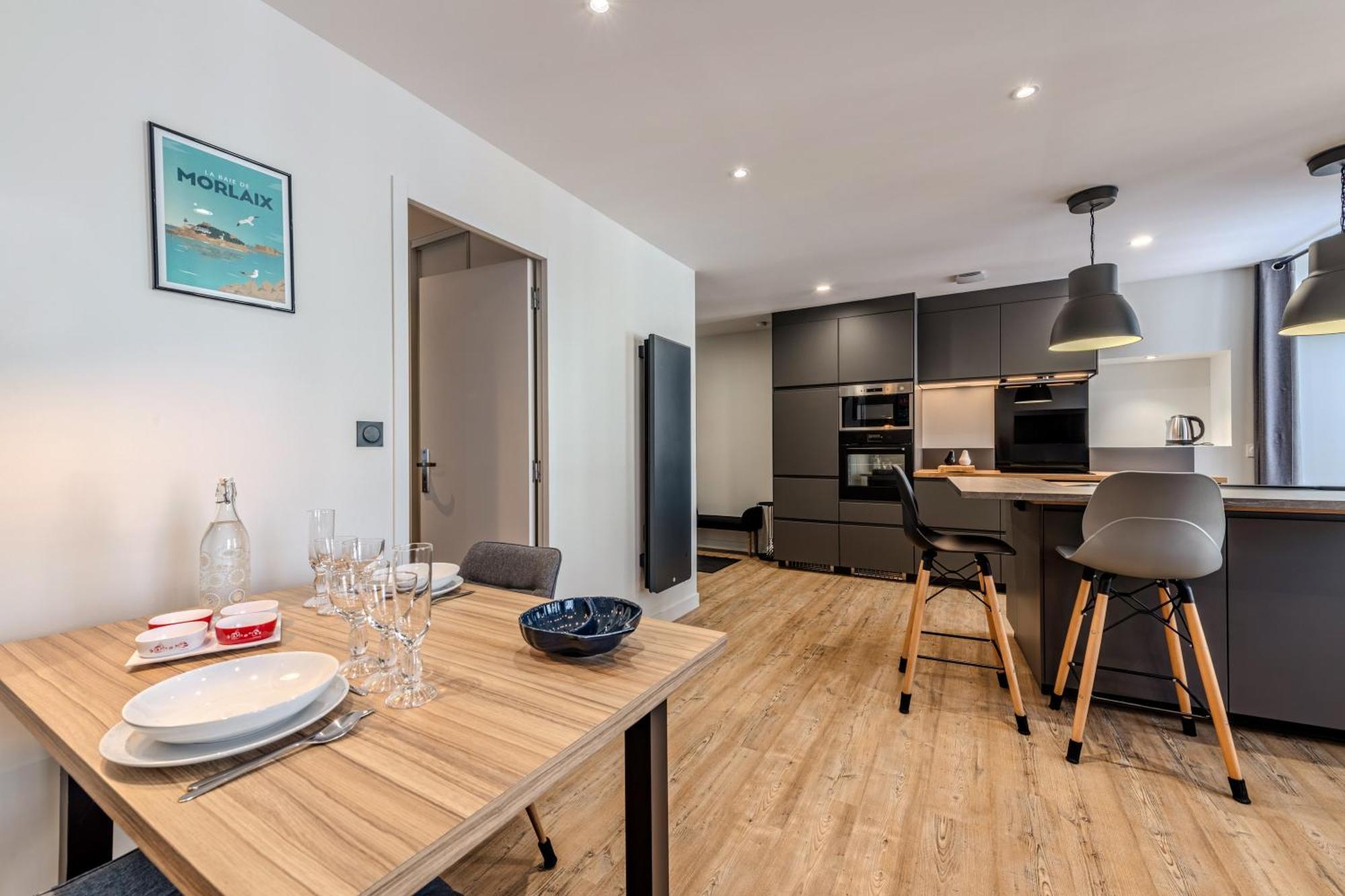 Appartement Du Theatre Morlaix Zewnętrze zdjęcie