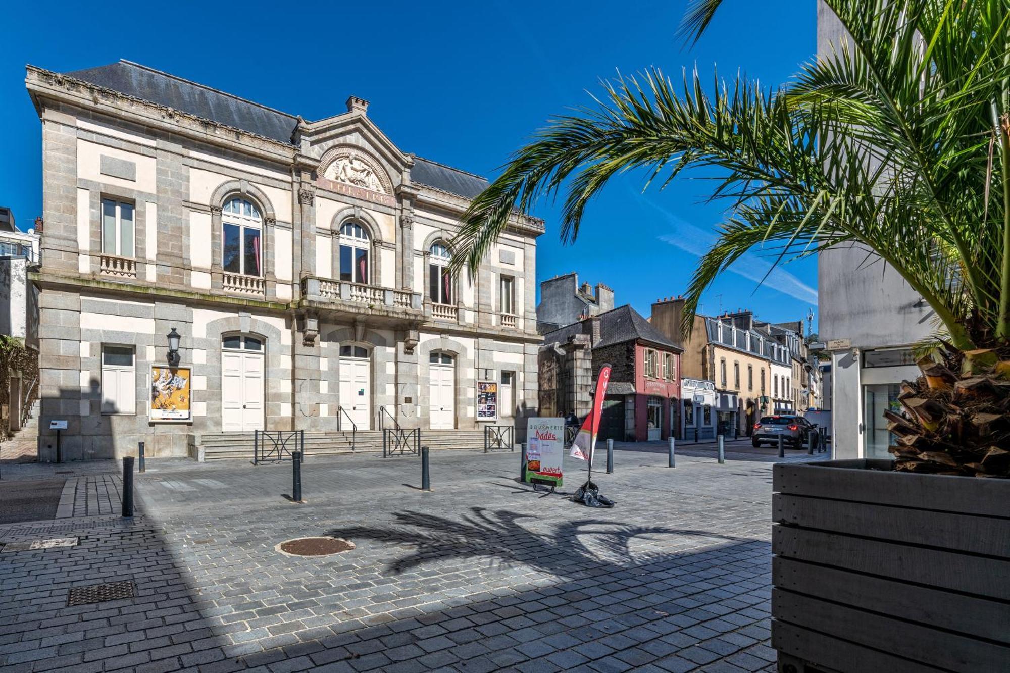 Appartement Du Theatre Morlaix Zewnętrze zdjęcie